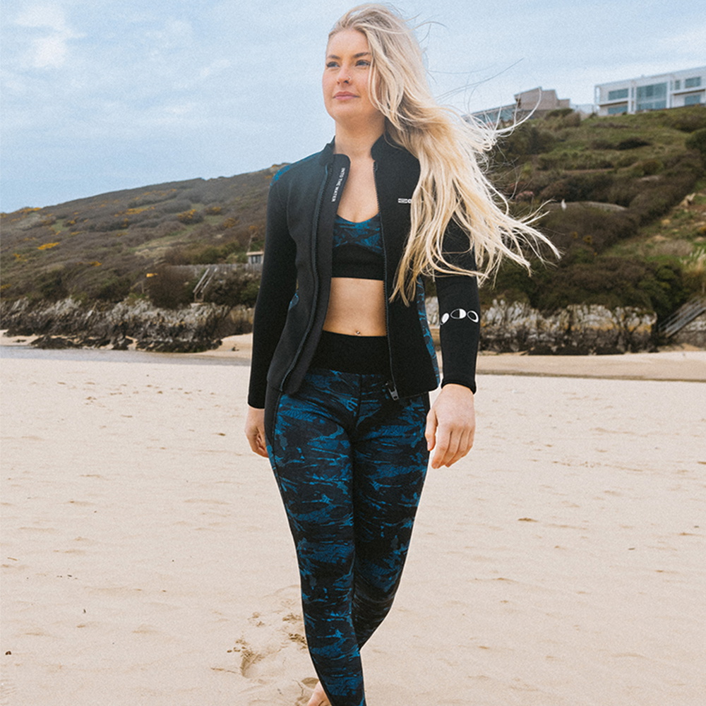 2025 Gul Frauen Luna7 Sup Bh La0303-c1 - Nu Wave Camo / Schwarz